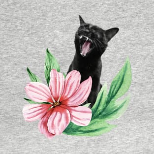 The Yawning cat T-Shirt